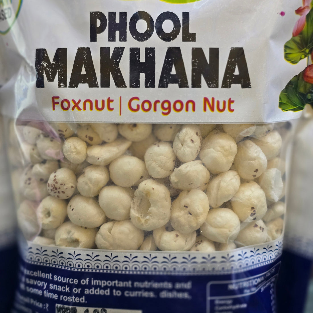 Mix Makhana Fox nuts  નાના મોટા  મખાના