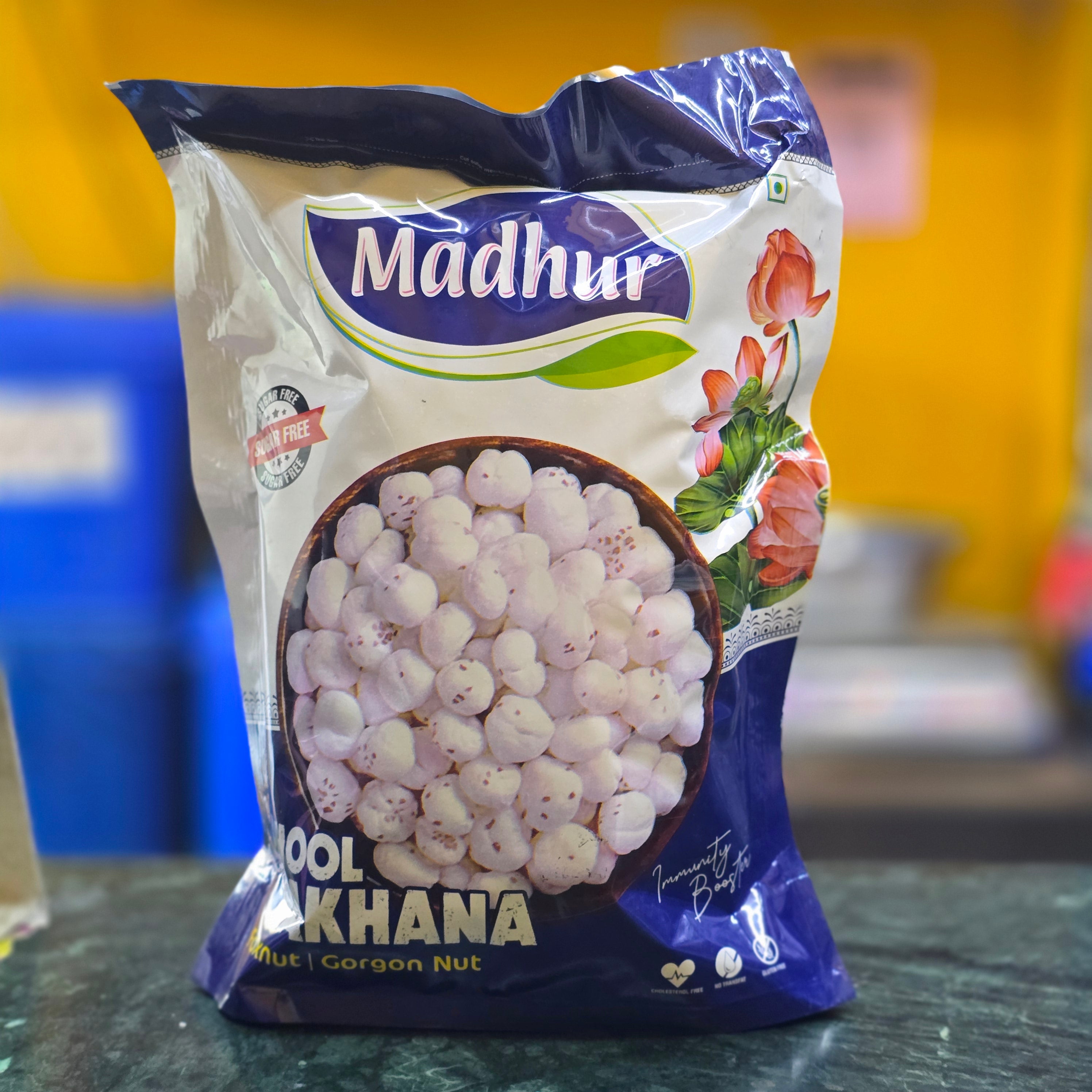 Mix Makhana Fox nuts  નાના મોટા  મખાના