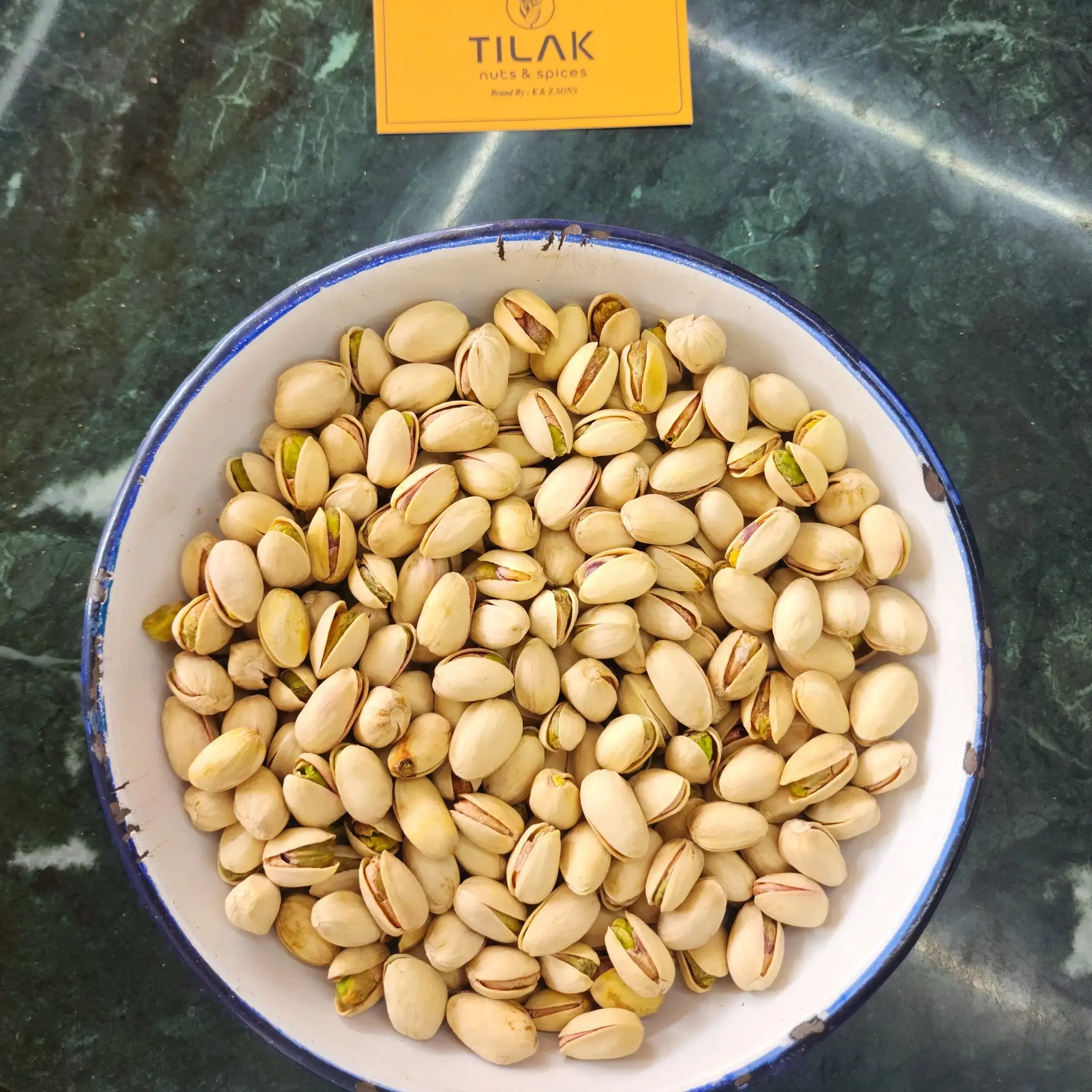Roasted Salted Pistachios American રોસ્ટેડ સોલ્ટેડ પિસ્તા ( અમેરિકન )